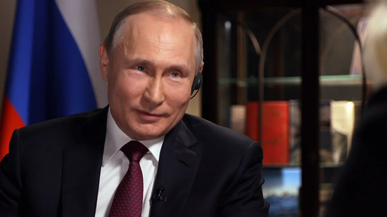 Russian President Vladimir Putin on NBC