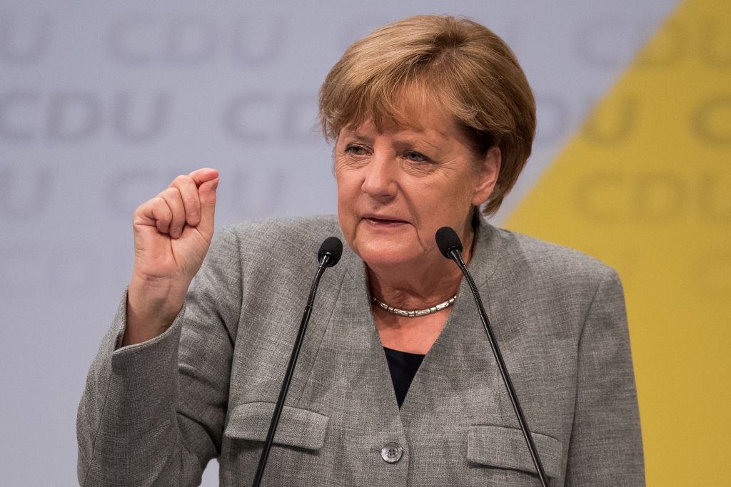 German Chancellor Angela Merkel.