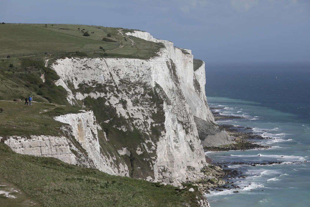 White cliffs of Dover. 