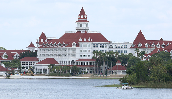 The Grand Floridian hotel.