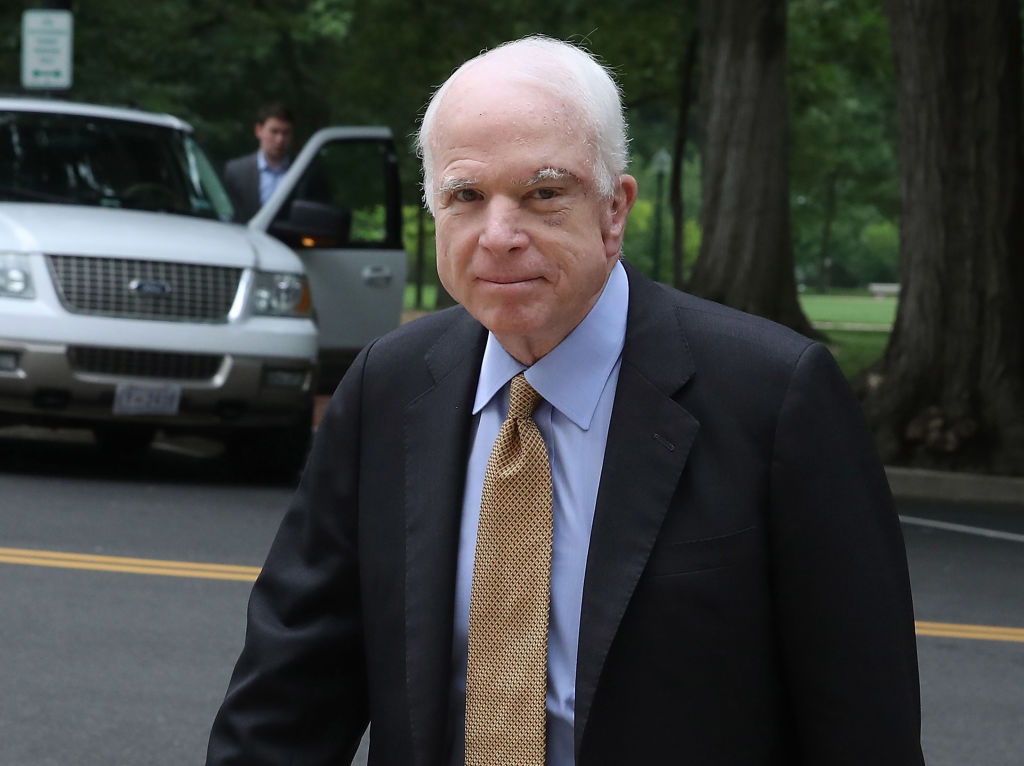 Sen. John McCain gets a big military spending boost