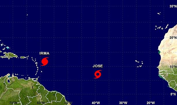 Tropical Storm Jose.