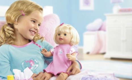 Mattel&#039;s &quot;Little Mommy&quot; doll is is a high-maintenance toy that demands love and attention from its young caretakers. 