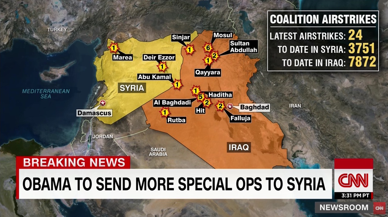 Obama is set to announced 250 more military personnel to Syria