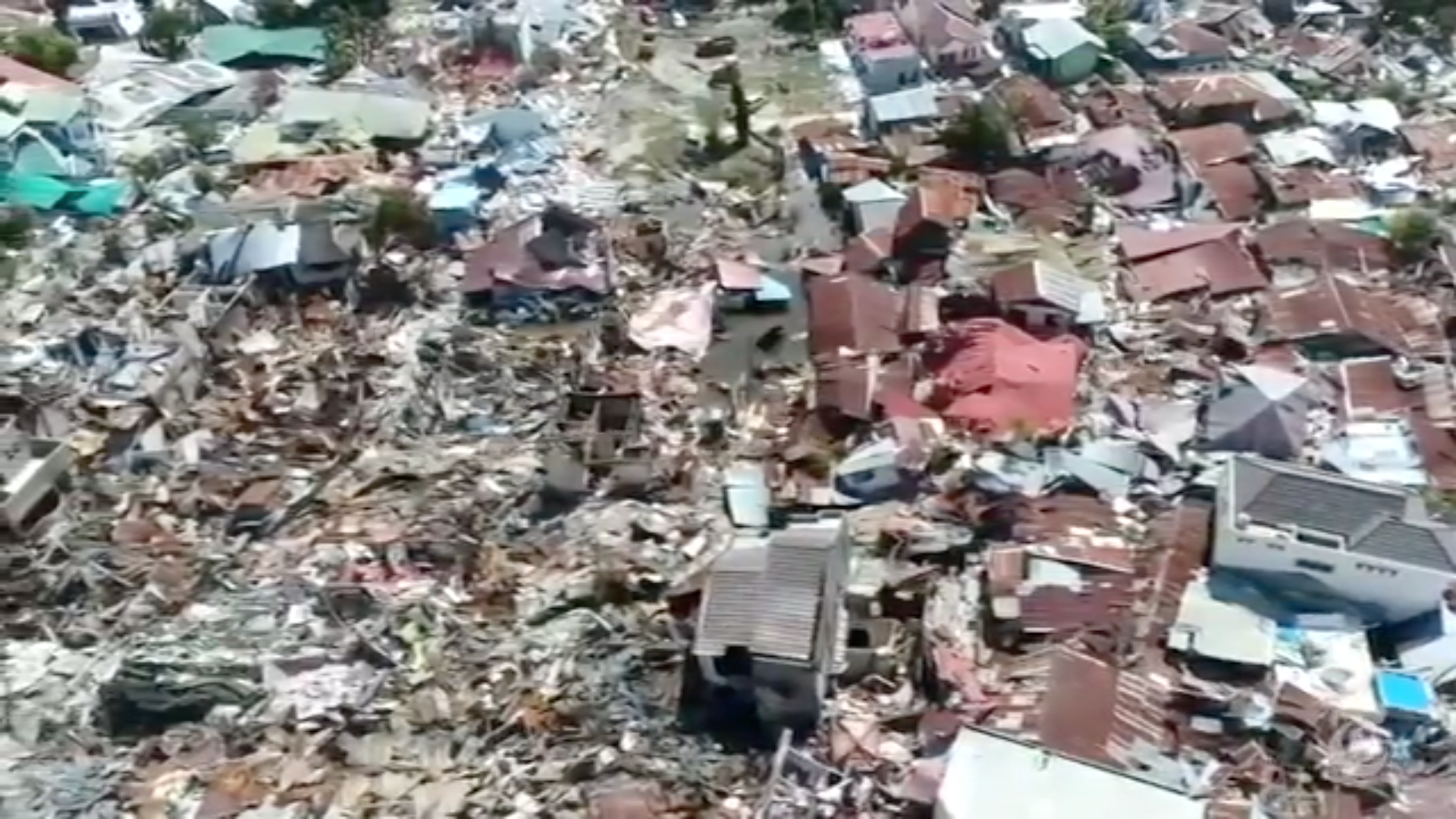 Devastation in Indonesia.
