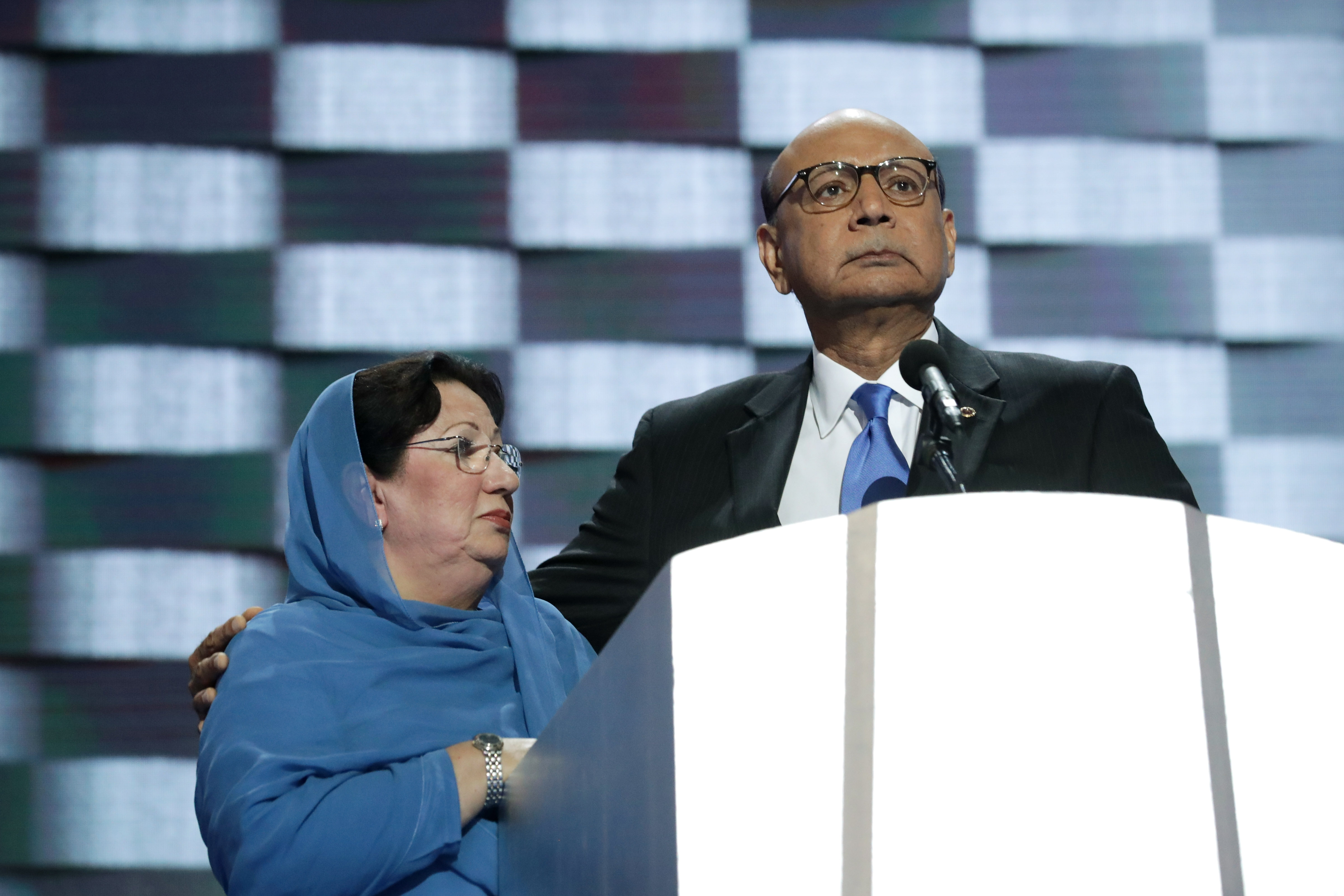 Khizr and Ghazala Khan didn&#039;t know what they were getting into.