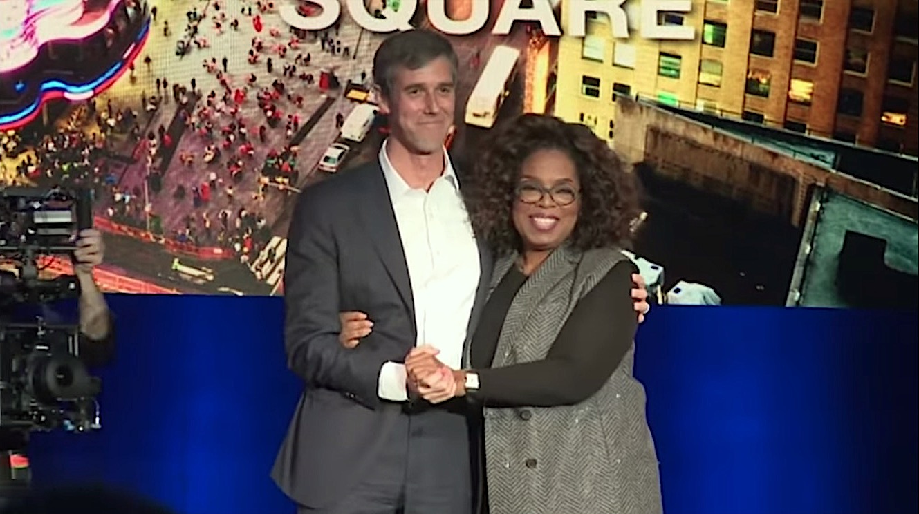 Beto O&#039;Rourke chats with Oprah Winfrey about 2020