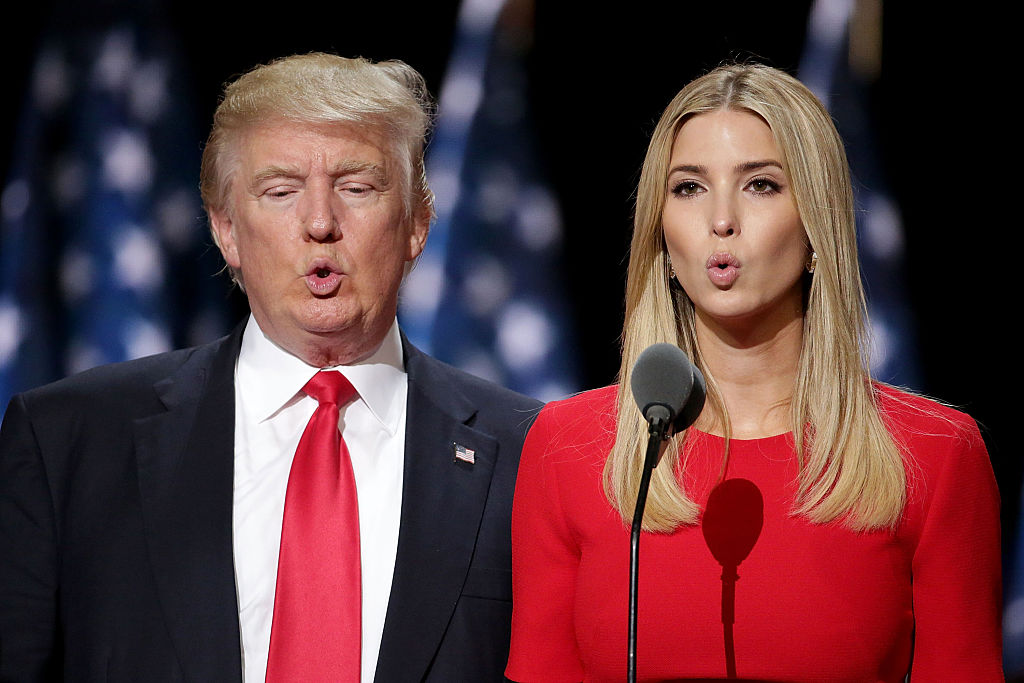 Donald Trump and his daughter Ivanka.
