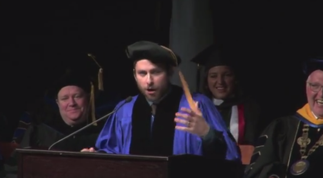 It&#039;s Always Sunny in Philadelphia star Charlie Day&#039;s hilarious commencement address proves graduation speeches aren&#039;t useless