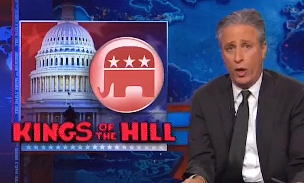 Jon Stewart mocks the newly anti-gridlock GOP: &#039;Who the f--k are you people?&#039;