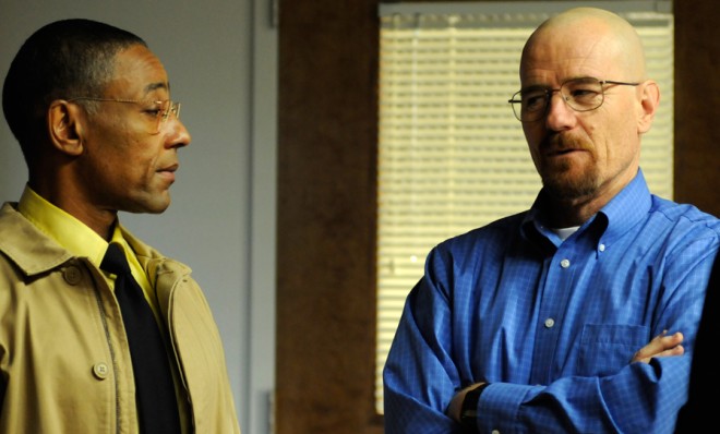 Gus and Walter, &quot;Breaking Bad&quot;