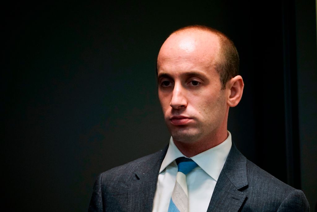 Stephen Miller was not happy when he was shouted at after buying sushi.