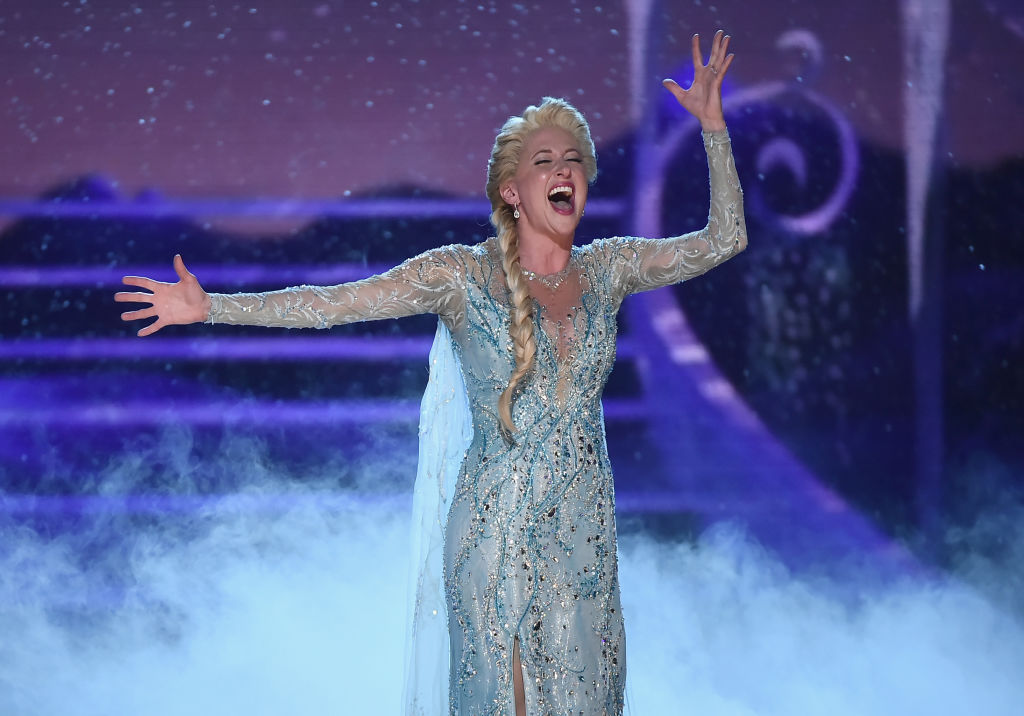 Caissie Levy performs at the 72nd Annual Tony Awards