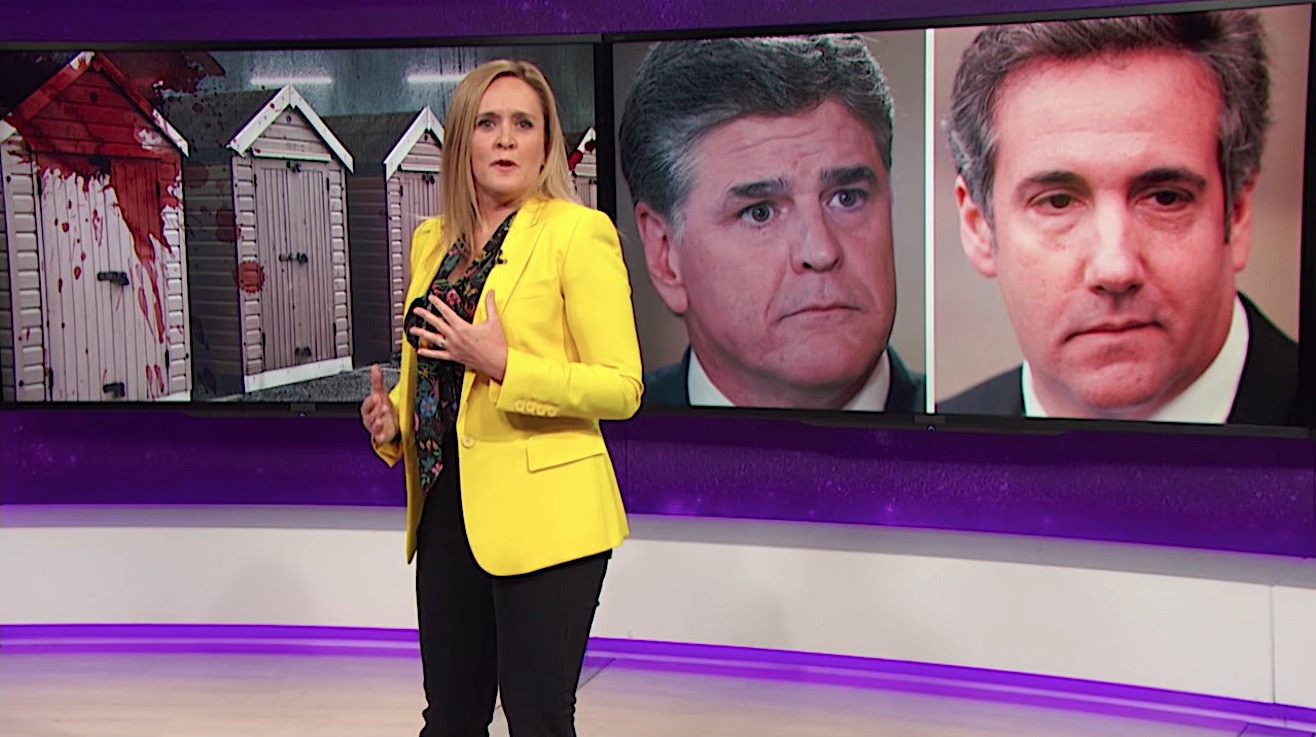Samantha Bee tackles Sean Hannity
