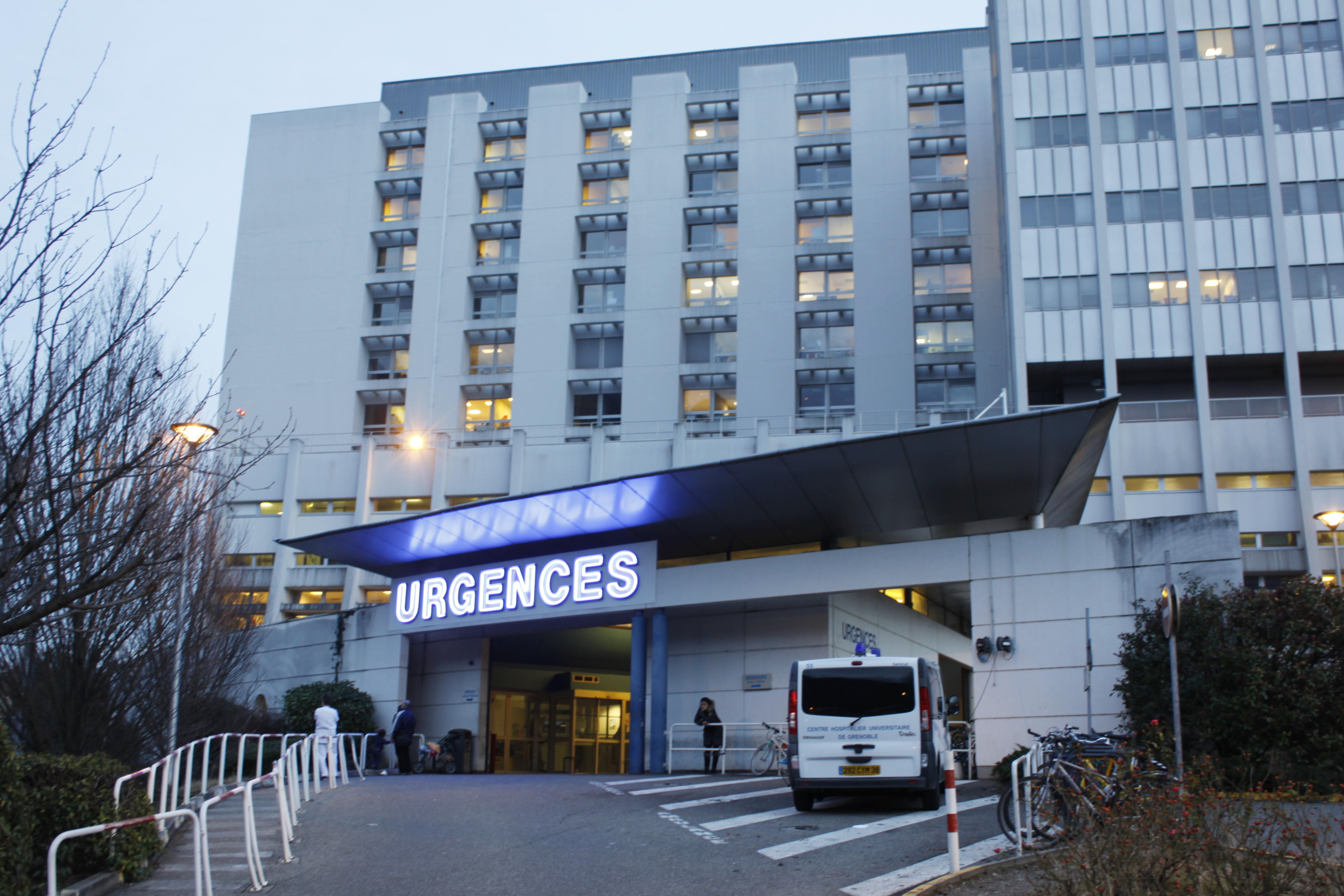 A hospital in Grenoble, France.