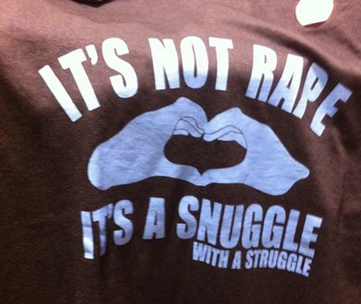 Mall in the Philippines pulls rape-condoning T-shirt