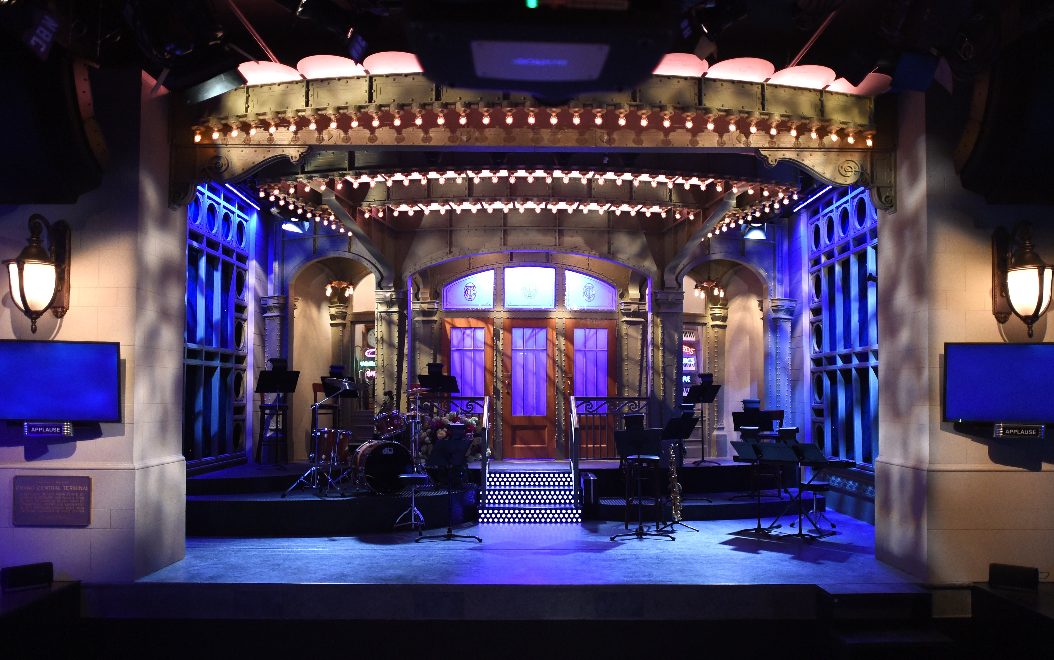 Saturday Night Live stage.