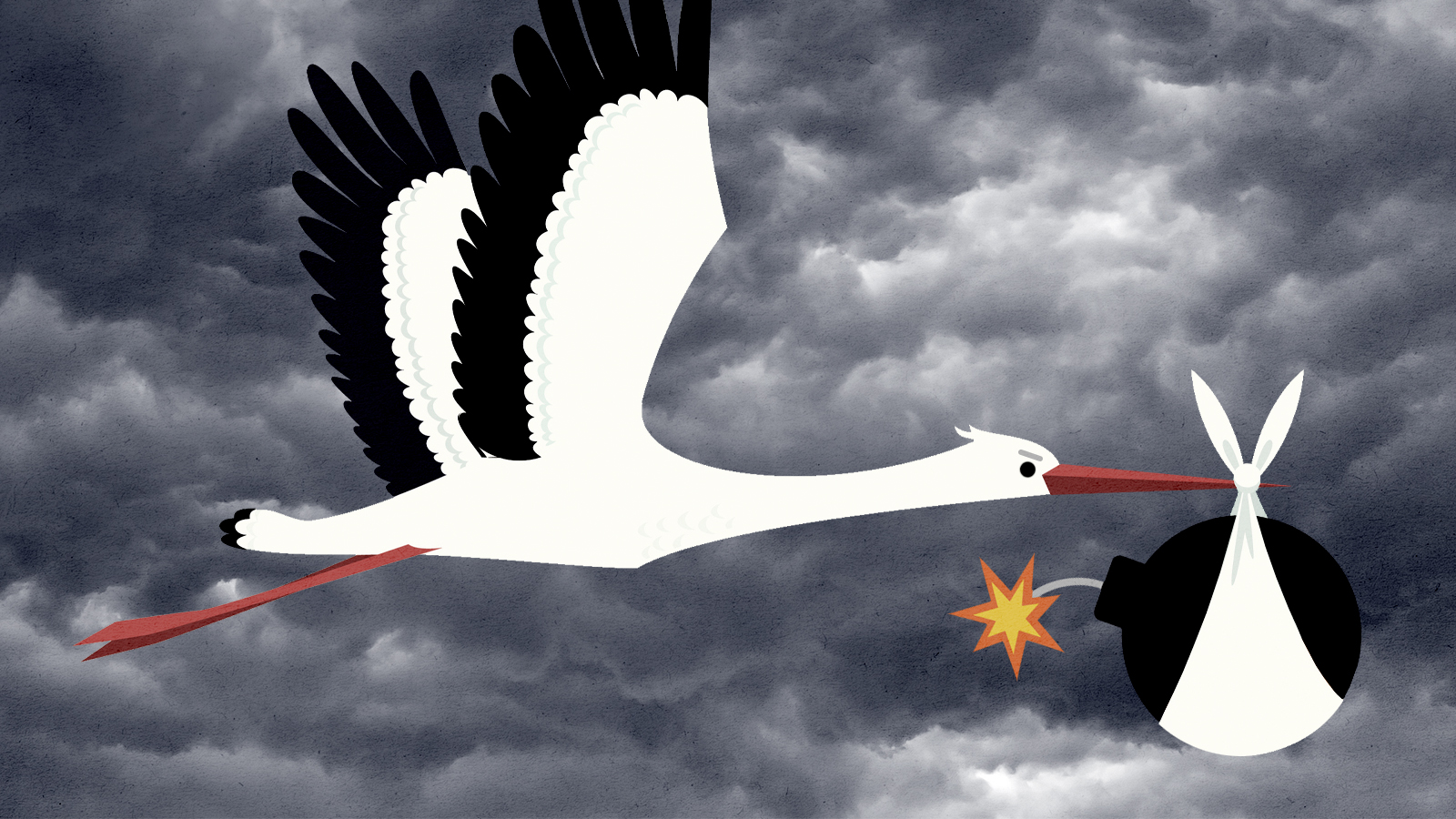 A mean stork.