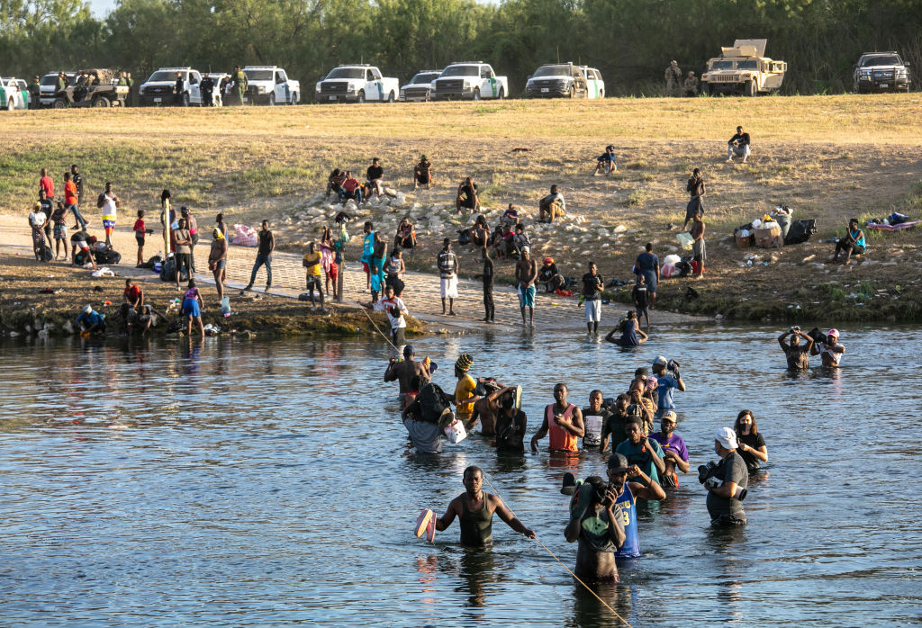 Haitian migrants at southern border.