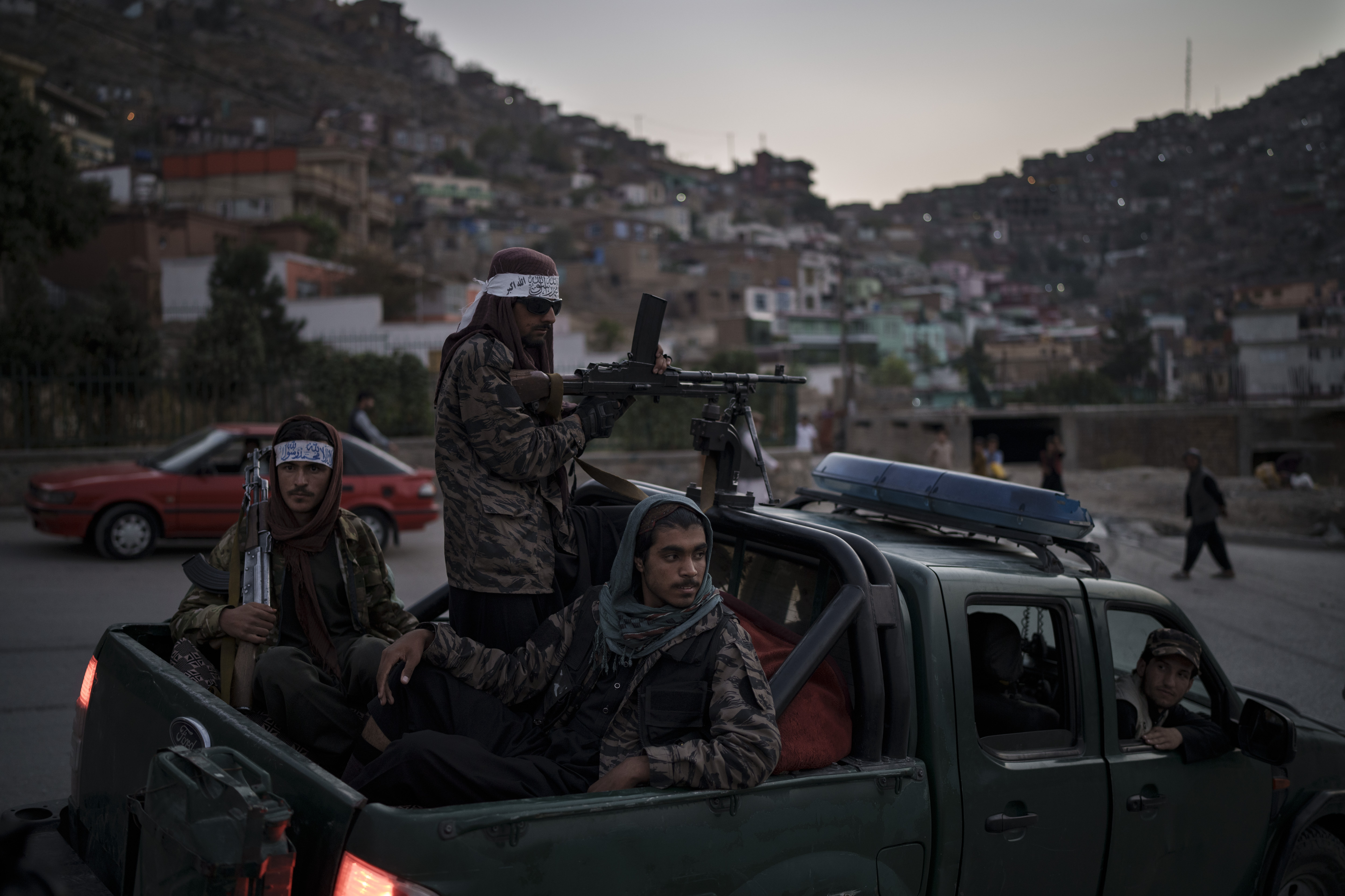 Taliban fighters.