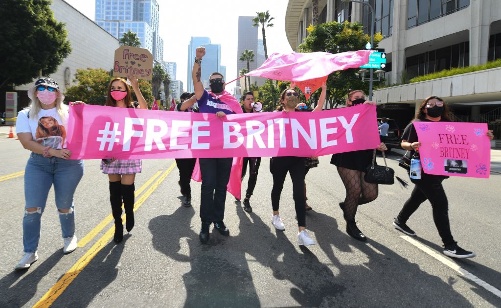 #FreeBritney activists