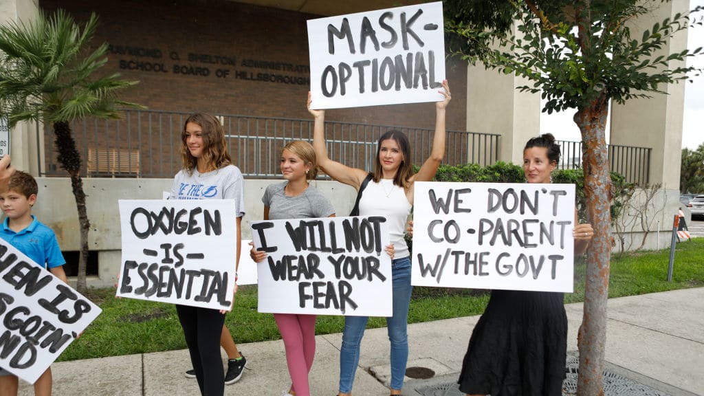 Anti-maskers.