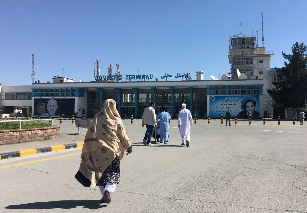 Hamid Karzai International Airport.