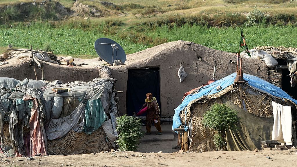 A mud home in Pakistan.