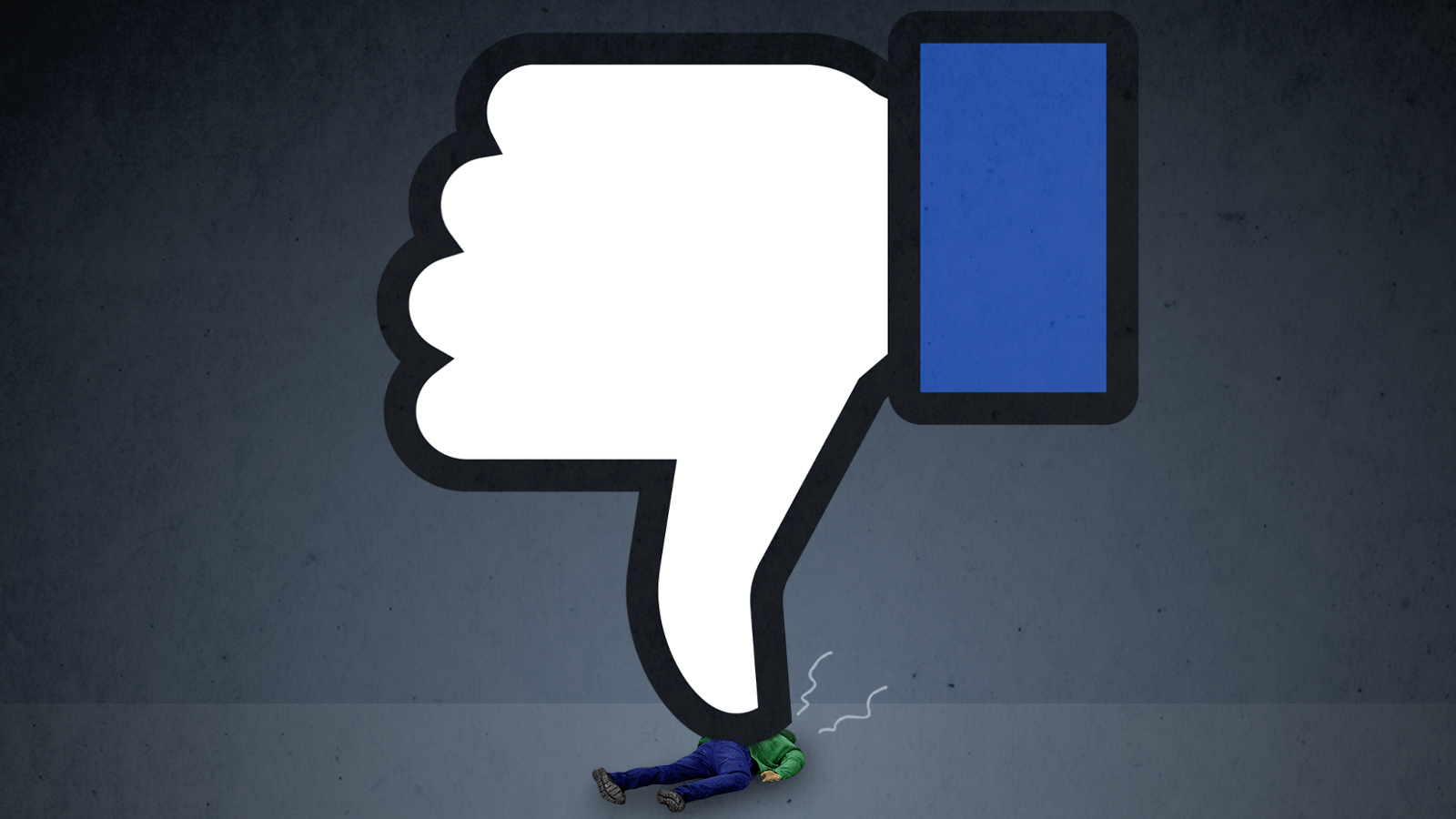 The Facebook thumb.
