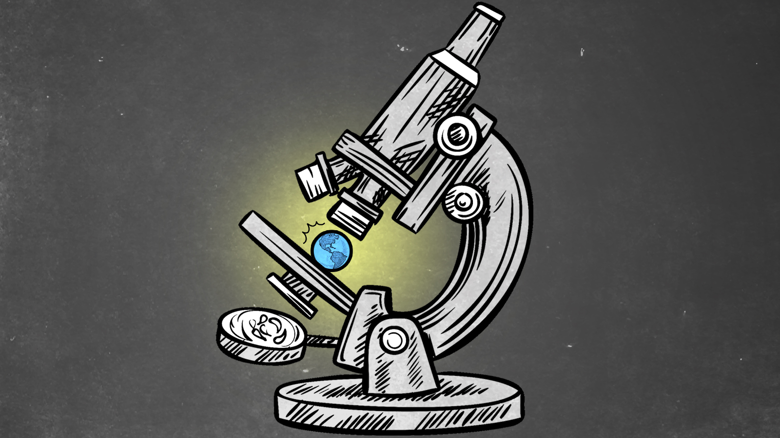 A microscope.