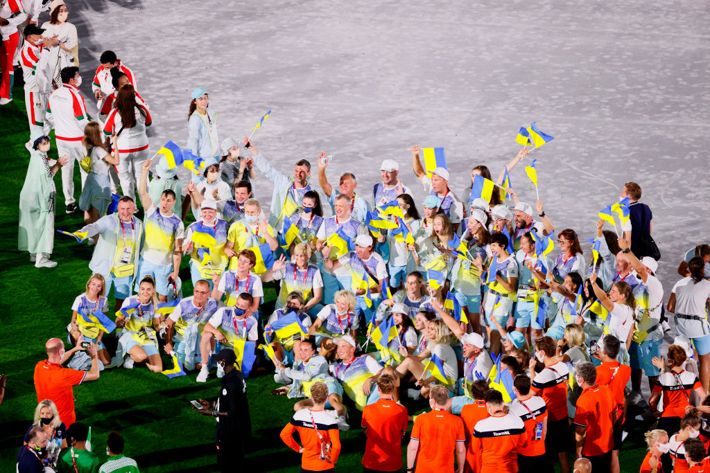Ukrainian athletes at the 2020 Summer Olympics in Tokyo