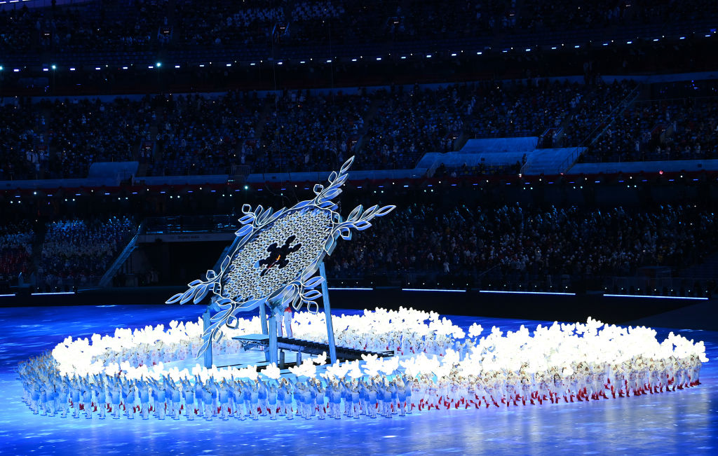 Winter Olympics opening ceremony.