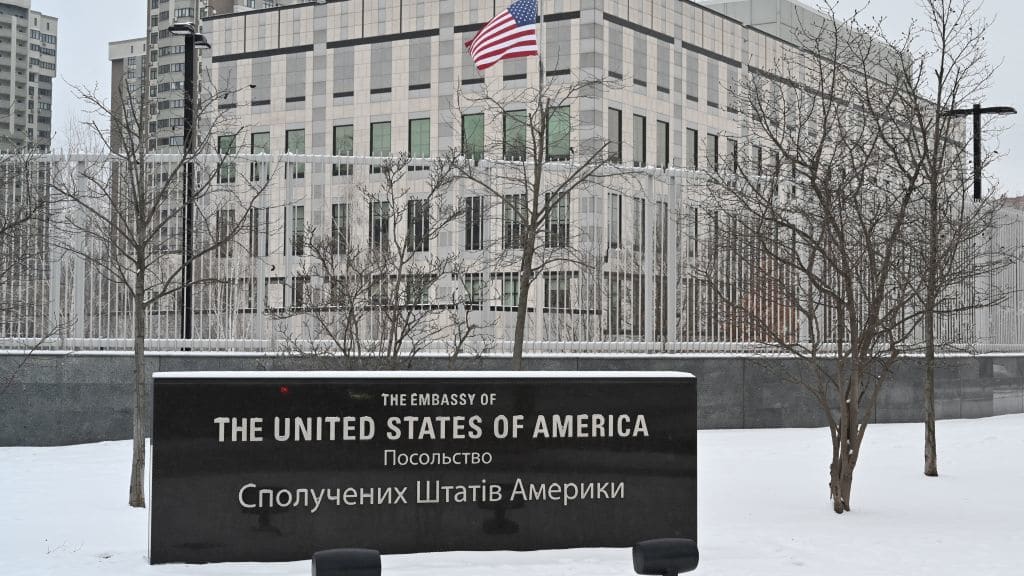 The U.S. Embassy in Kyiv.