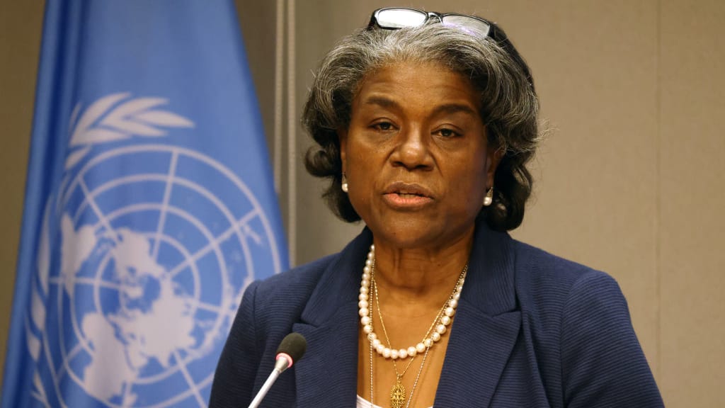 U.S. Ambassador to the U.N. Linda Thomas-Greenfield.