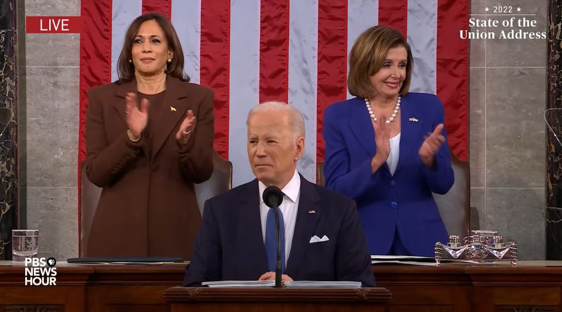 Joe Biden, Kamala Harris, and Nancy Pelosi