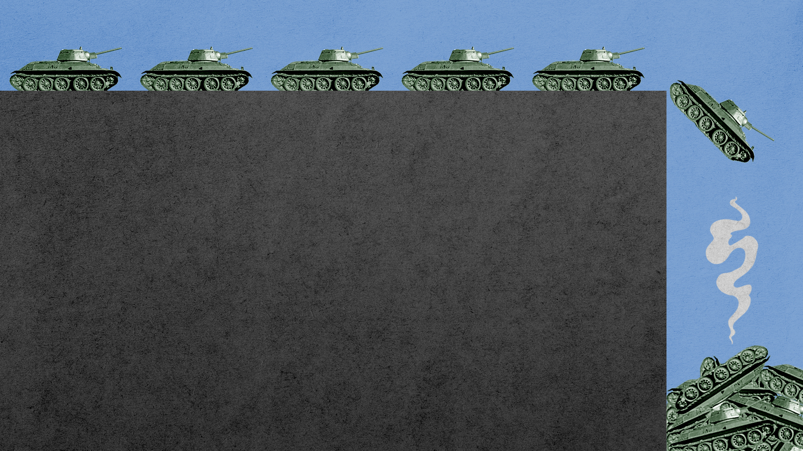 Tanks.