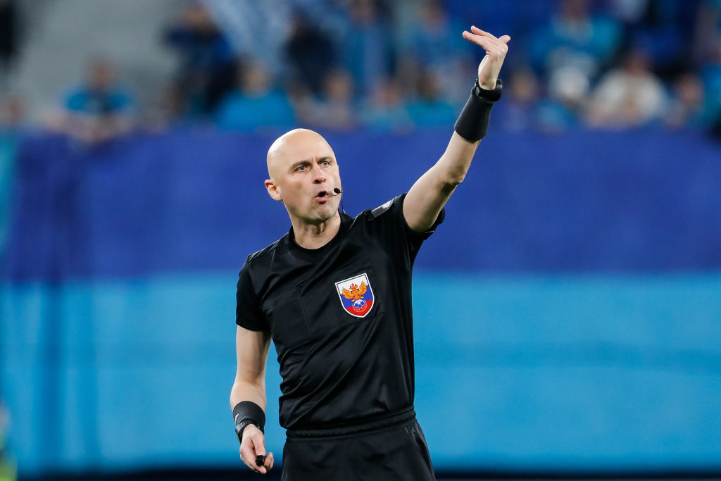 Russian soccer referee