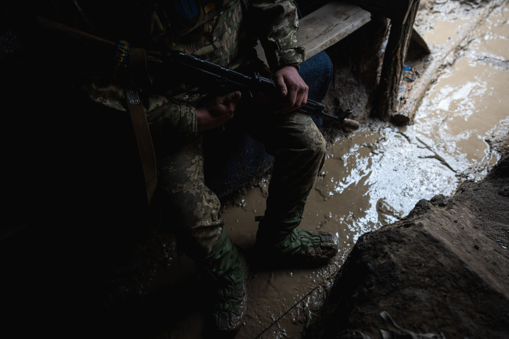 Ukrainian soldier.