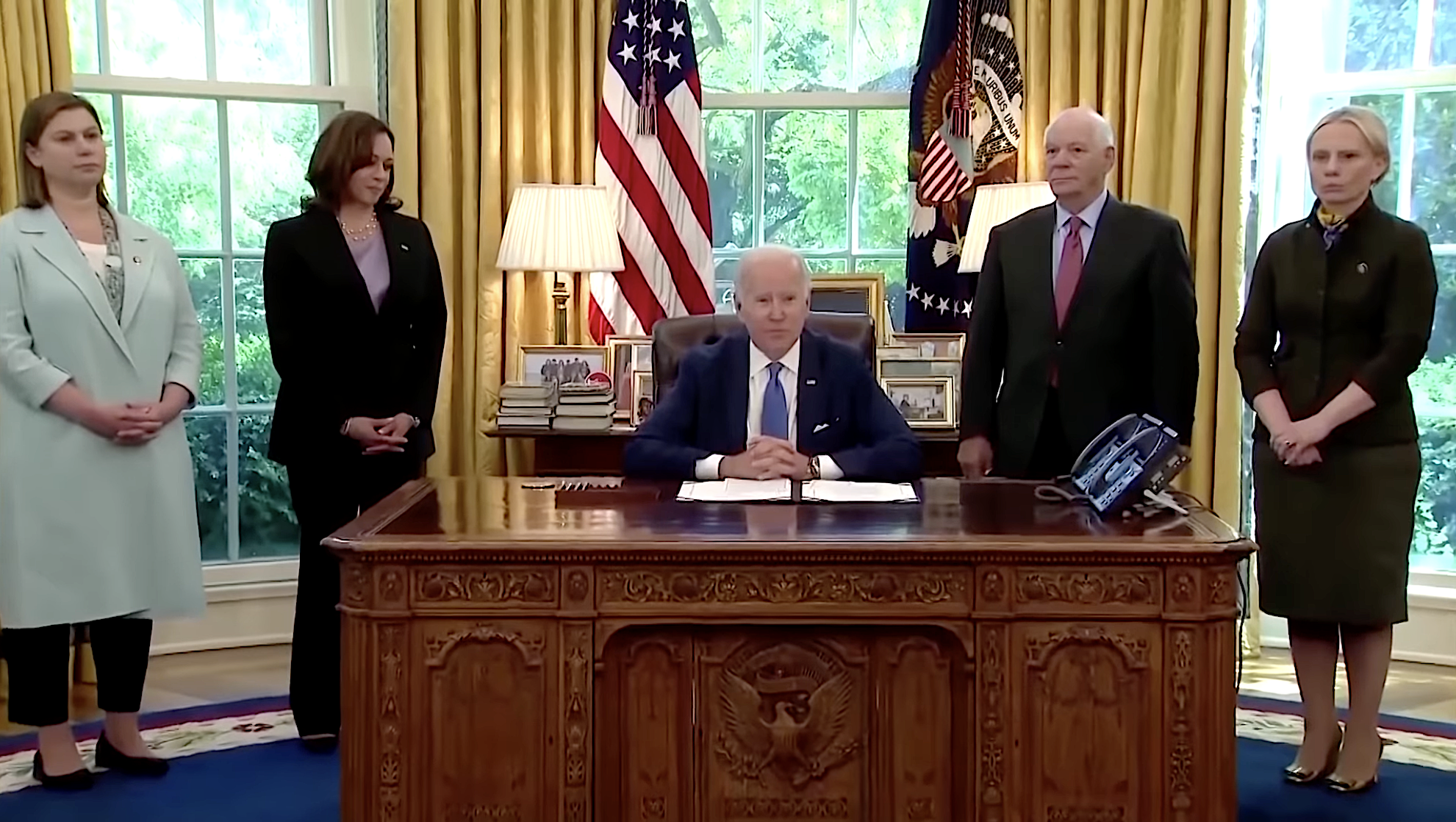 President Biden signs Ukraine lend-lease act