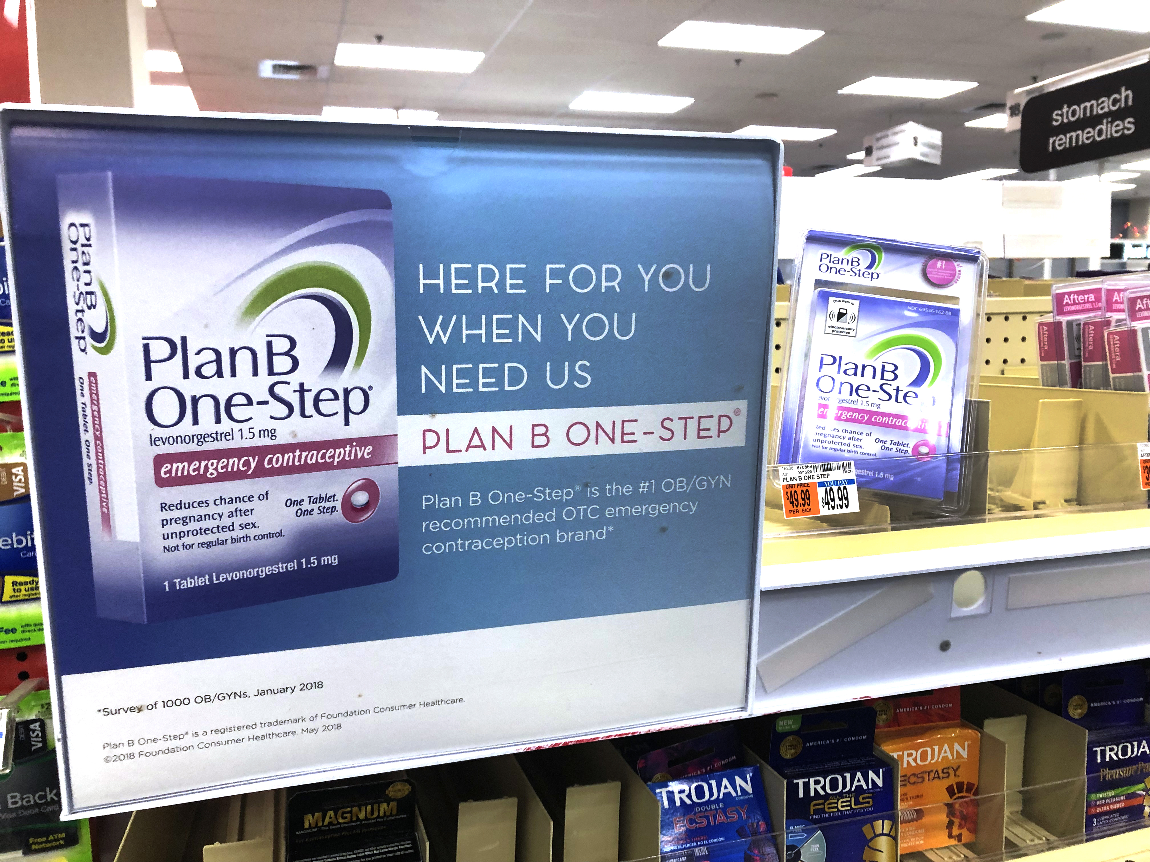 Plan B One-Step Pills