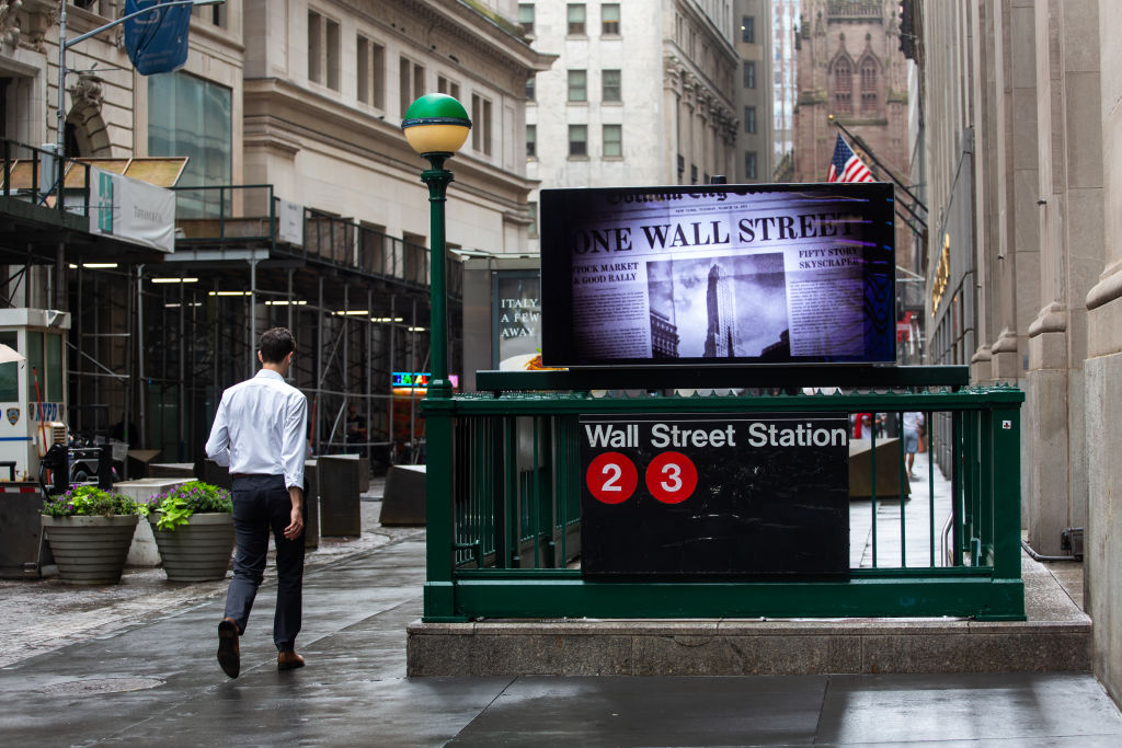 Wall Street subway station