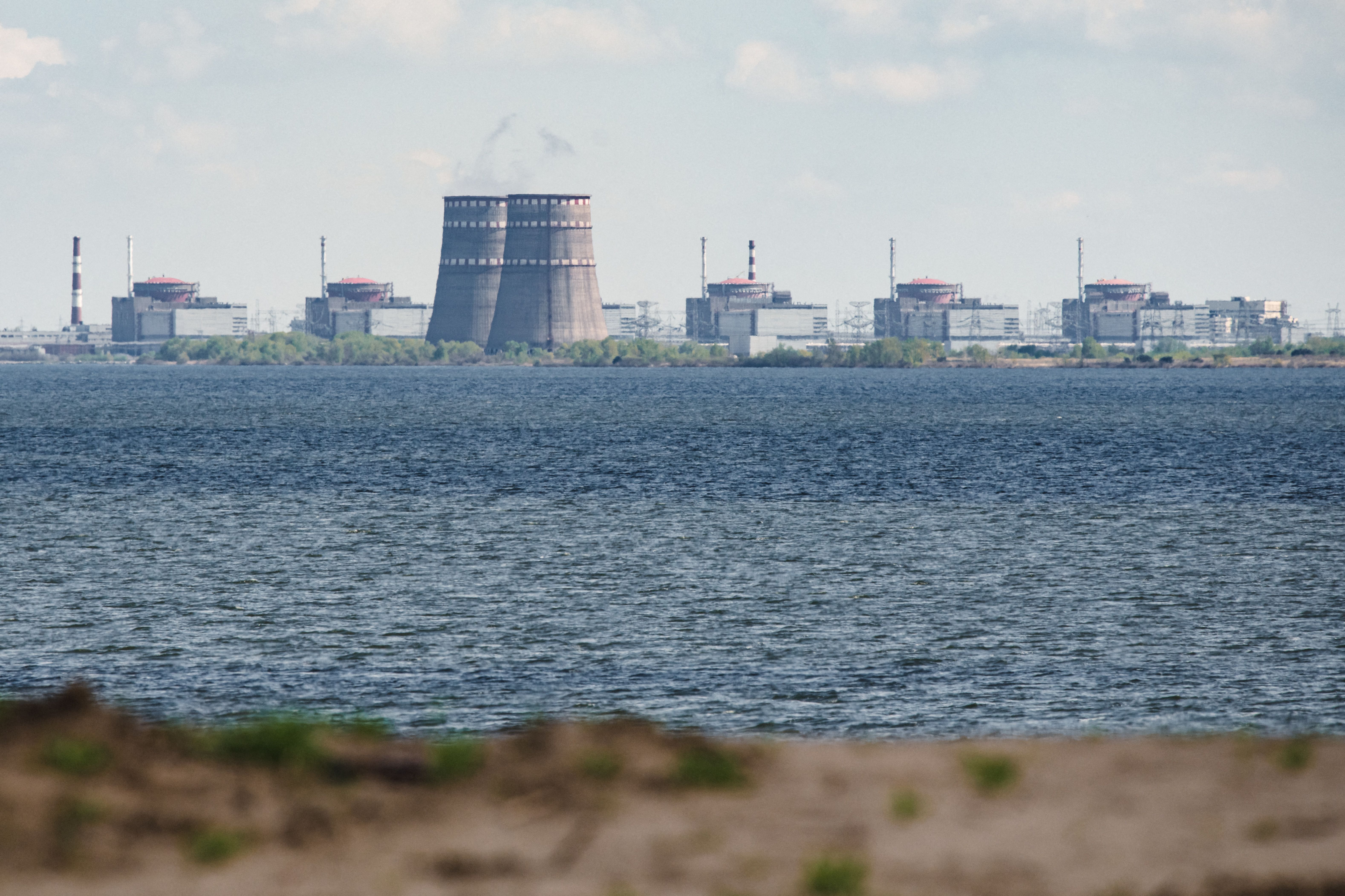  The Zaporizhzhia nuclear power plant