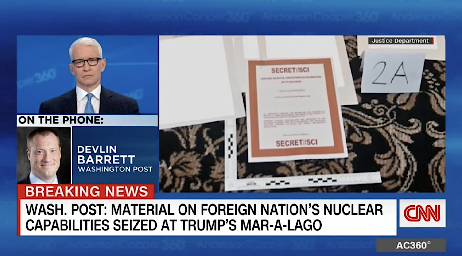 Donald Trump top secret documents on CNN