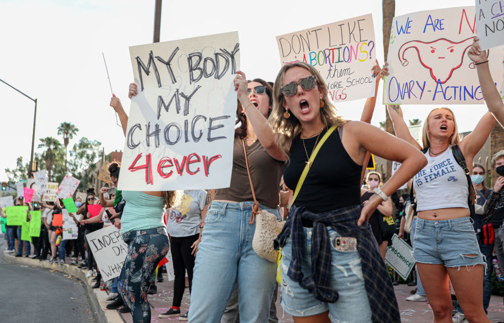 Pro-choice rally in Tucson