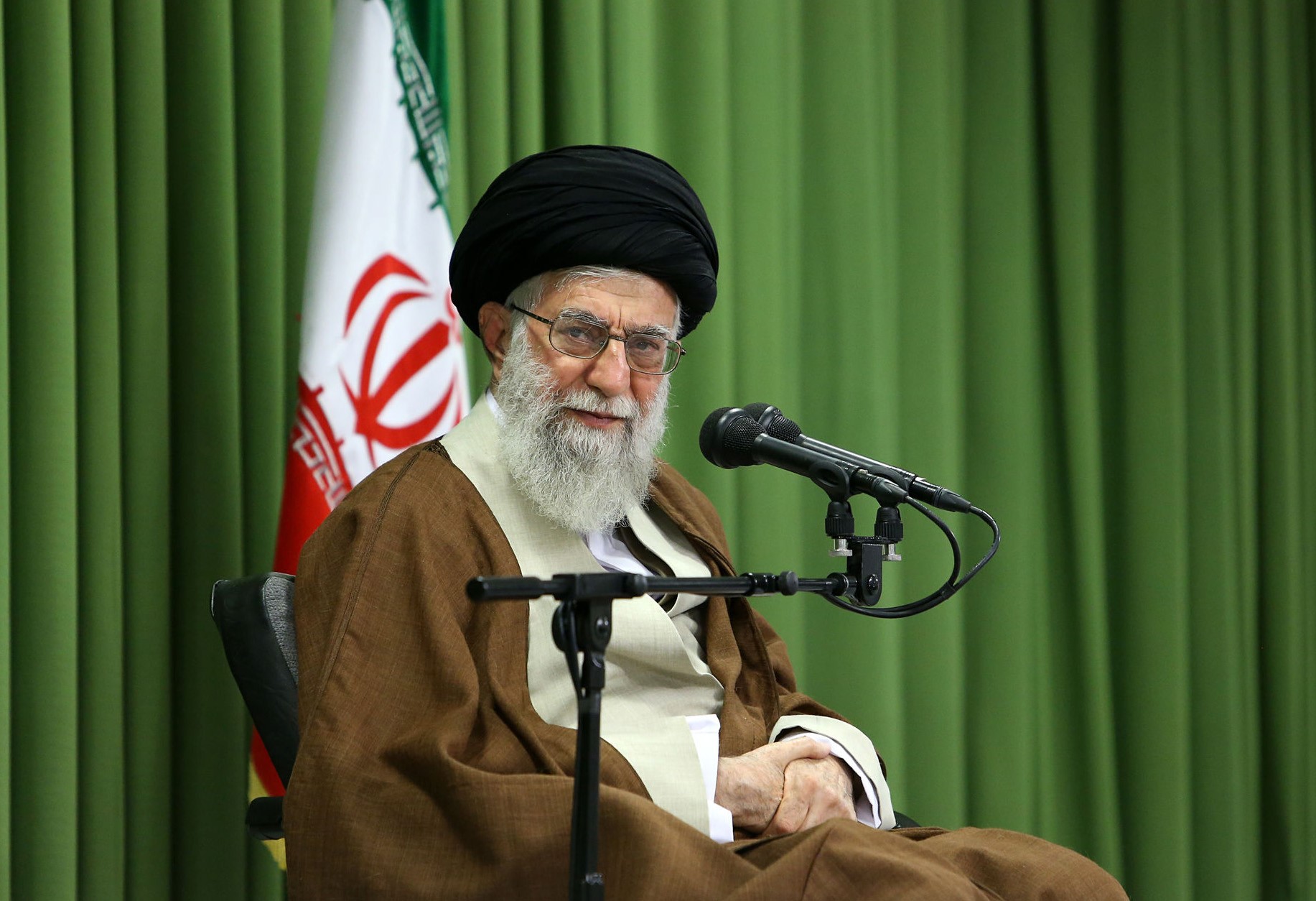 Iranian Supreme Leader Ayatollah Ali Khamenei in 2017