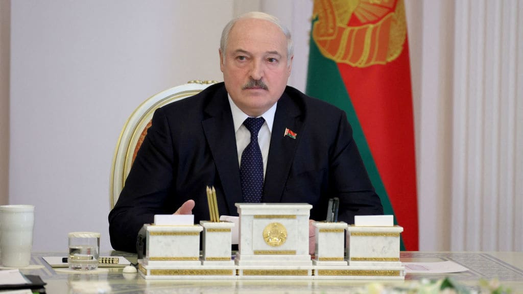 Belarusian President Aleksandr Lukashenko. 