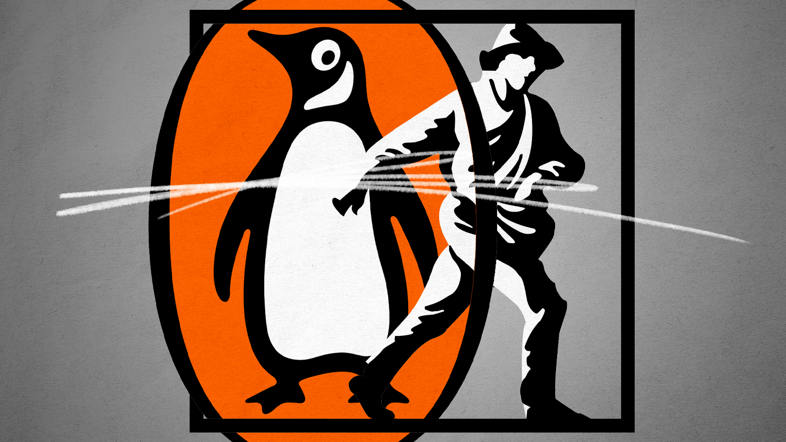 Penguin and Simon and Schuster.