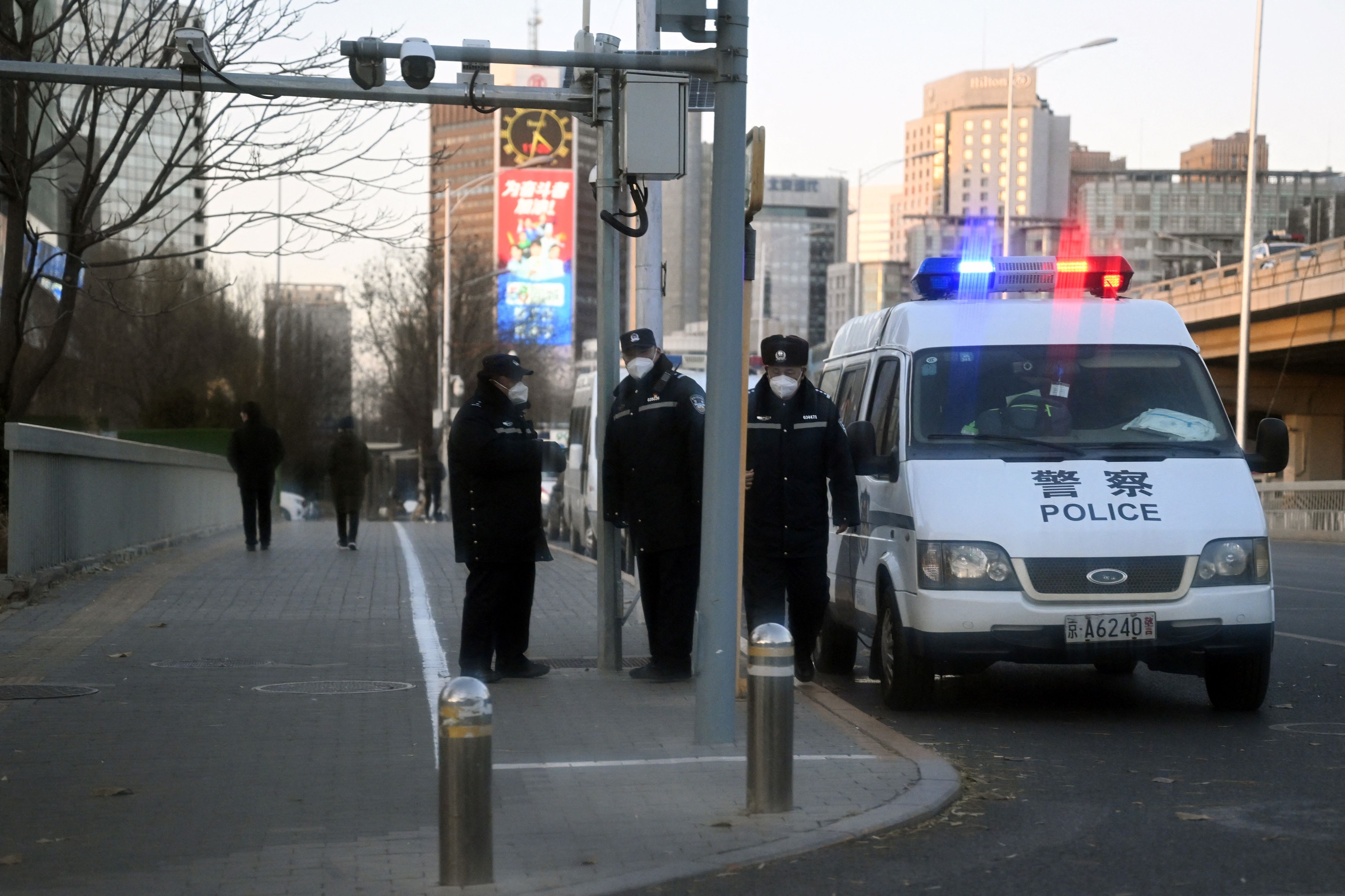 Police in China