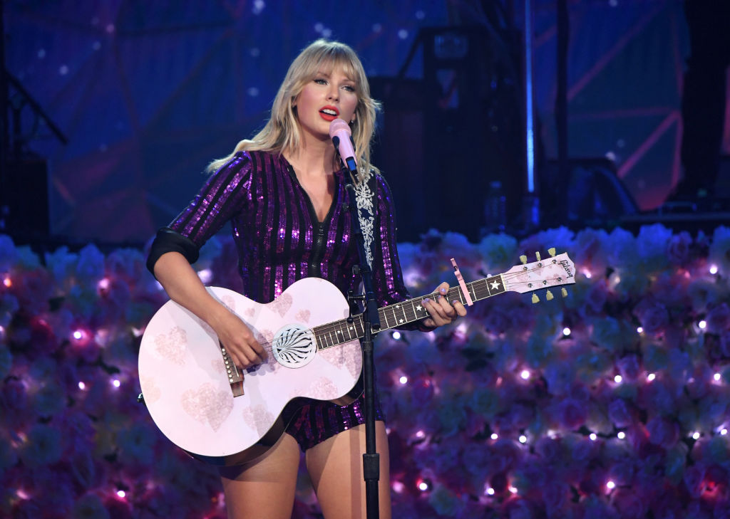 Taylor Swift performs at Prime Day concert in New York City