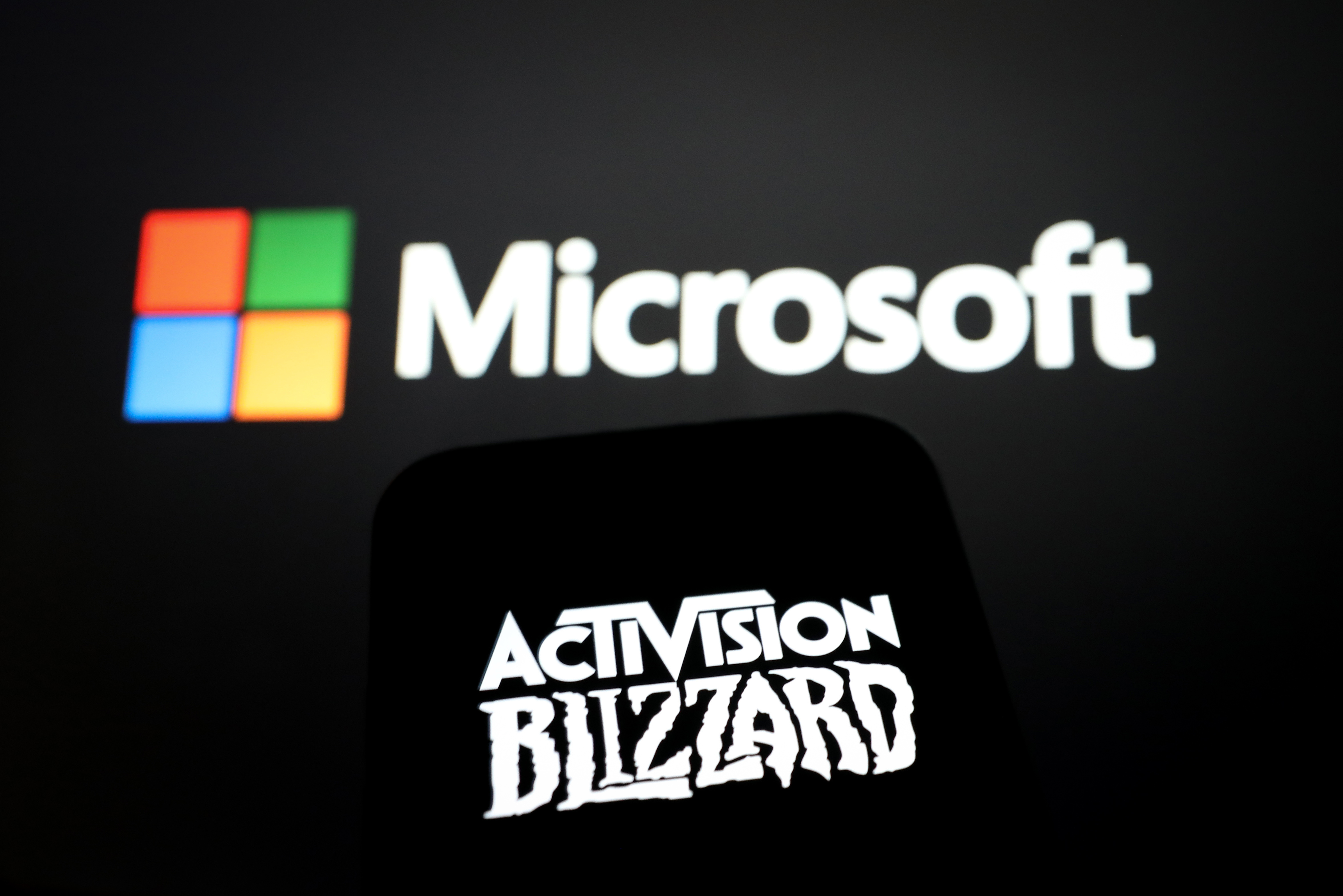 Microsoft and Activision.